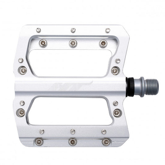 HT COMPONENTS NANO AN14A Silver flat pedals