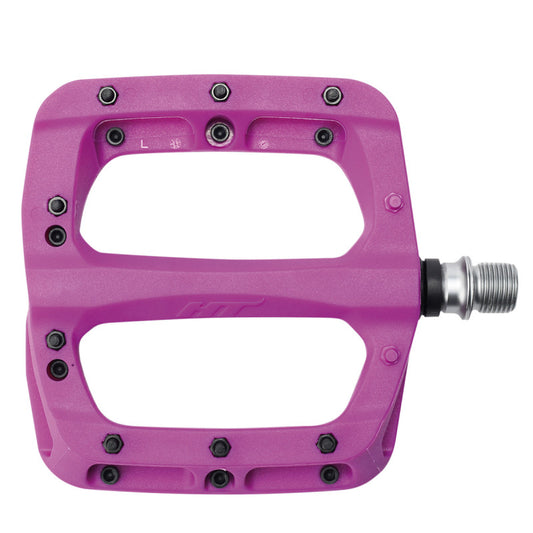 HT COMPONENTS NANO-P Flat Pedals PA03A Violet