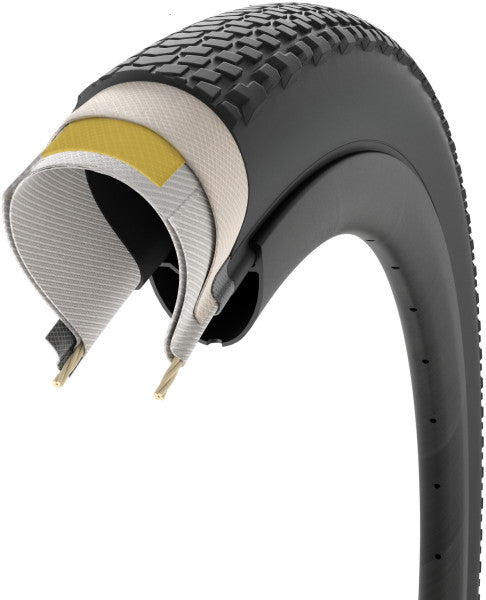 PIRELLI CINTURATO GRAVEL H High Performance 700c Tubeless Ready Classic Beige Tire