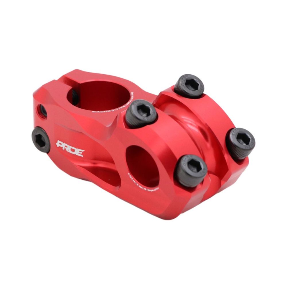 PRIDE CAYMAN V2 Stem Ø22.2mm Red
