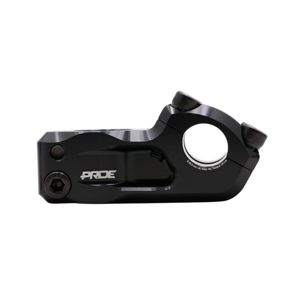 PRIDE CAYMAN V2 Stem Ø22.2mm Black