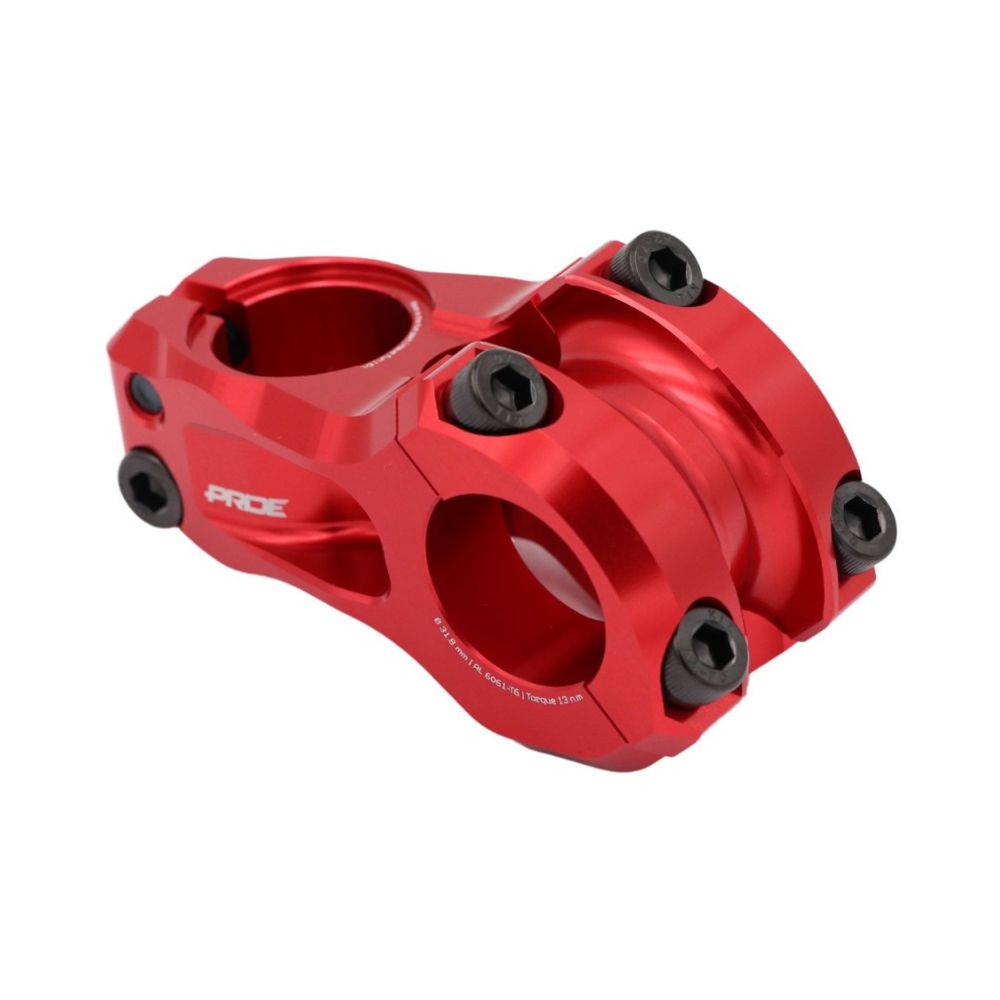 PRIDE FTL Stem Ø31.8mm Red