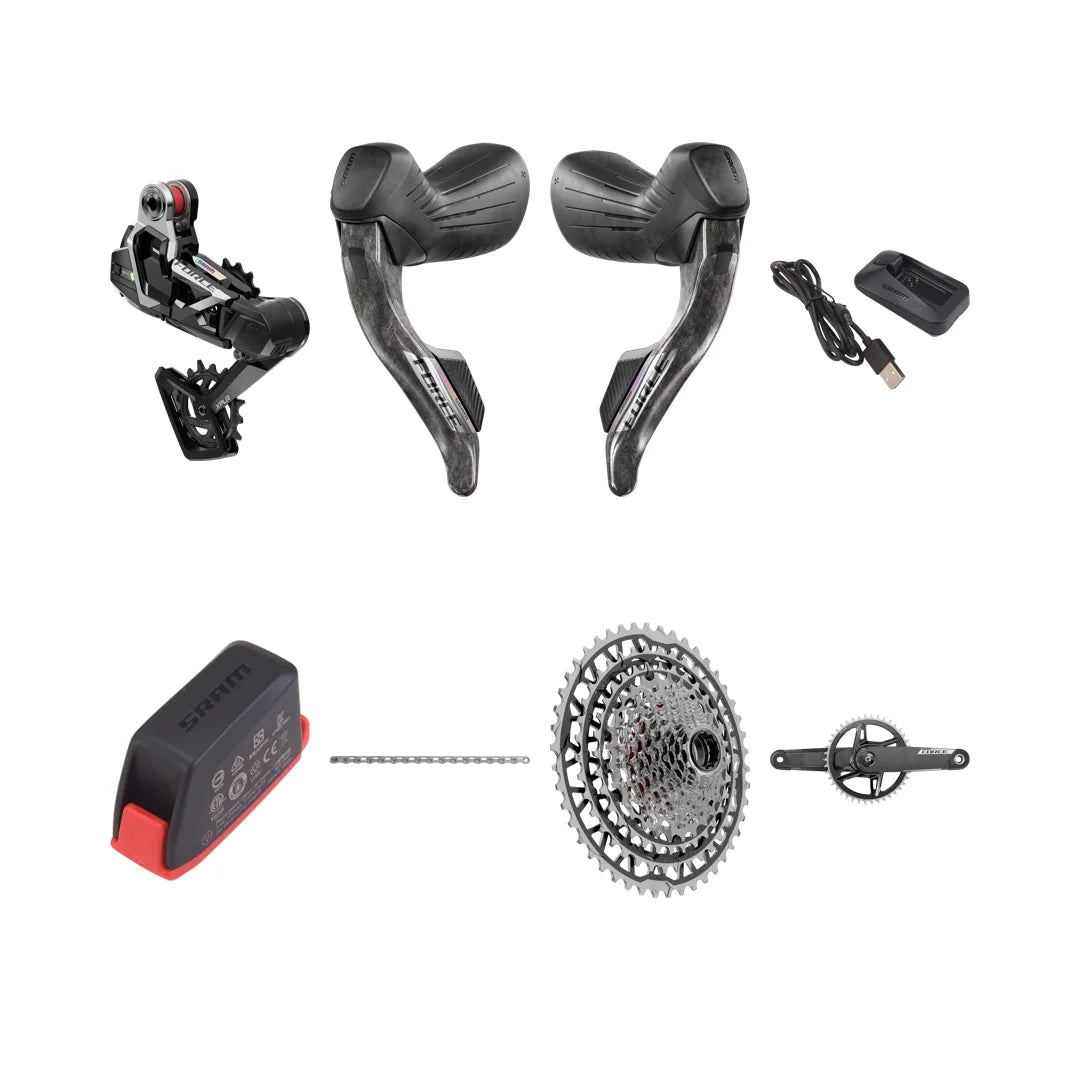SRAM FORCE AXS XPLR E1 1x13V Power Meter Package