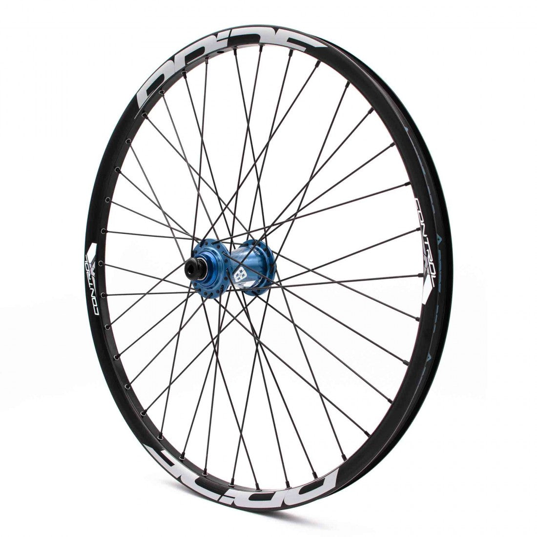 PRIDE 24" (507mm) Control V1 Disc Wheelset 20/10mm Axles Blue