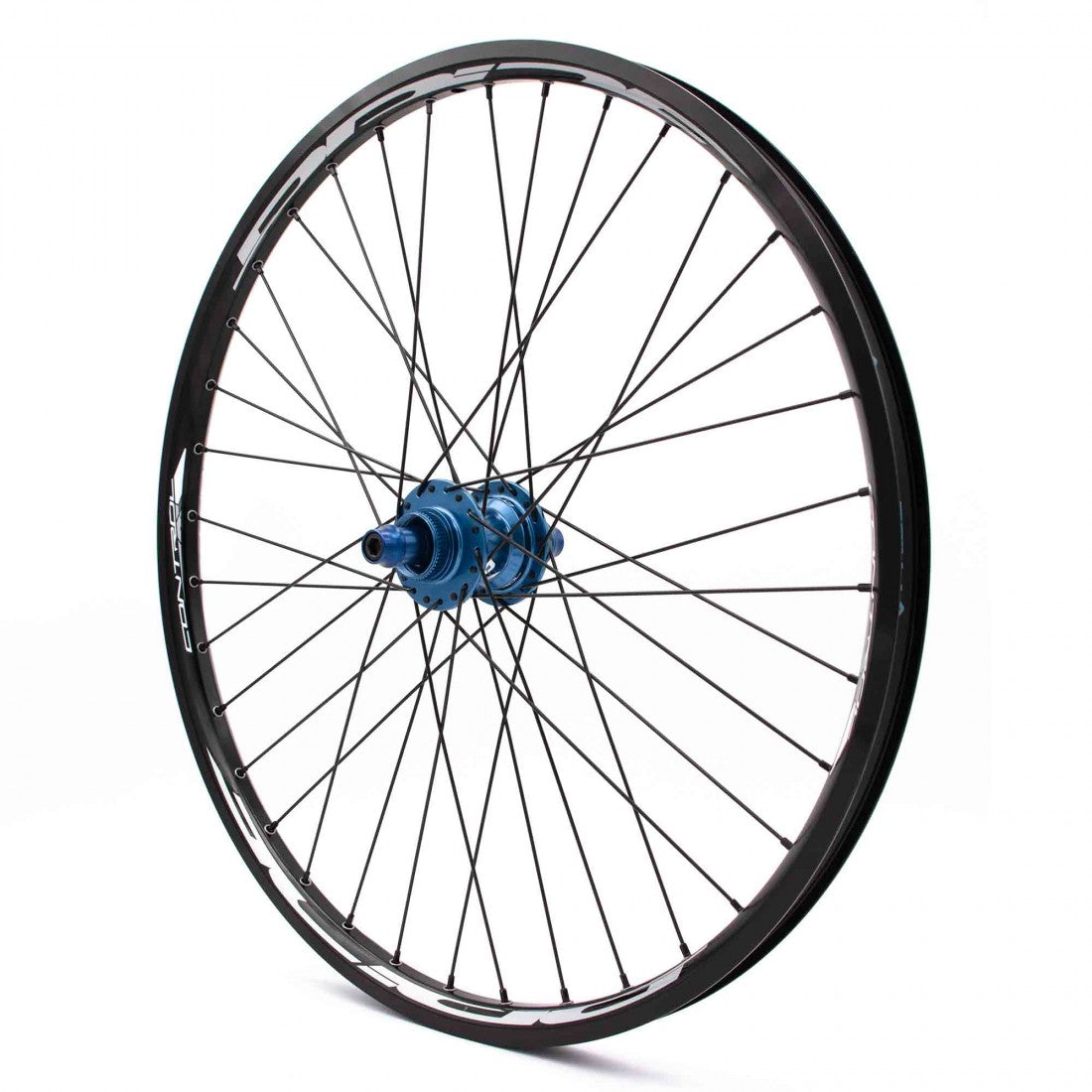 PRIDE 24" (507mm) Control V1 Disc Wheelset 20/10mm Axles Blue