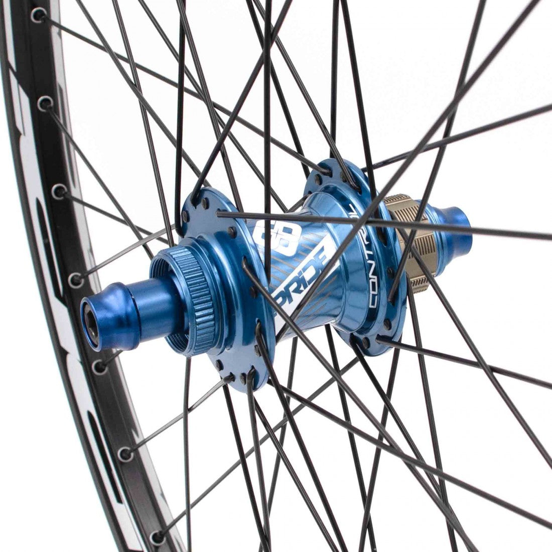 PRIDE 24" (507mm) Control V1 Disc Wheelset 20/10mm Axles Blue