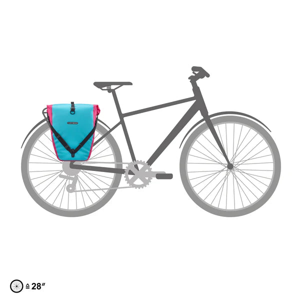 ORTLIEB BACK ROLLER 20 L Cyber Blue/Pink Luggage Bag