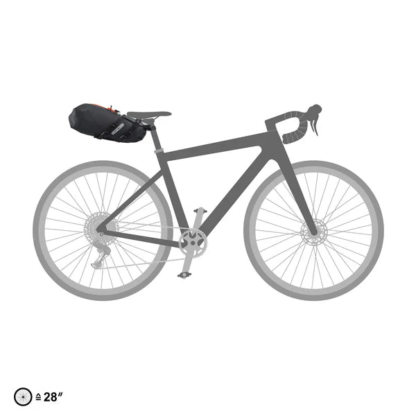 Saddle bag ORTLIEB SEAT PACK QR 7.5 L Black