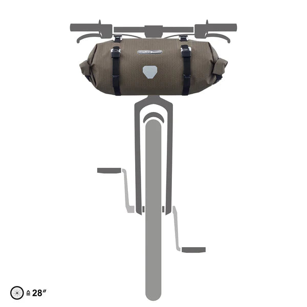 Handlebar bag ORTLIEB HANDLEBAR PACK FLEX 9 L Beige