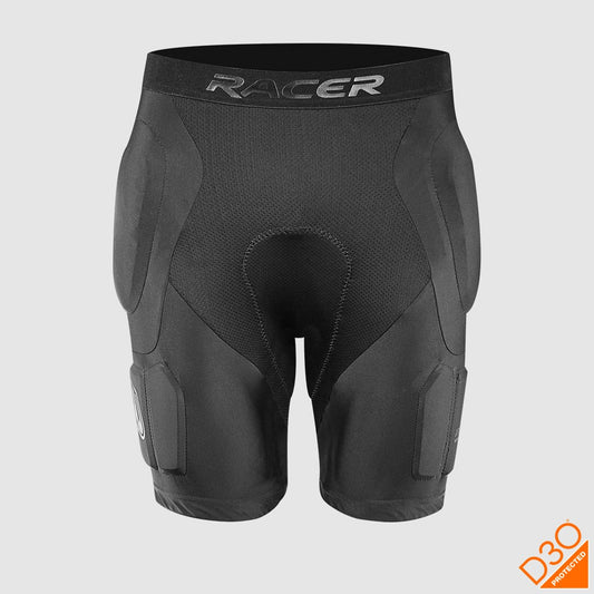 RACER D3O Protective Shorts black