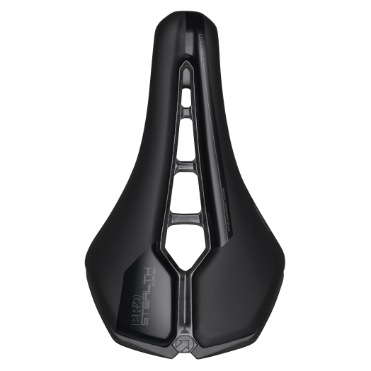STEALTH TEAM CURVED 142mm PRO Saddle Carbon Rails Black