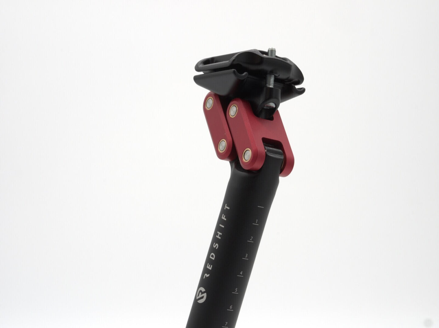 REDSHIFT Dual-Position Seatpost, Black/Red