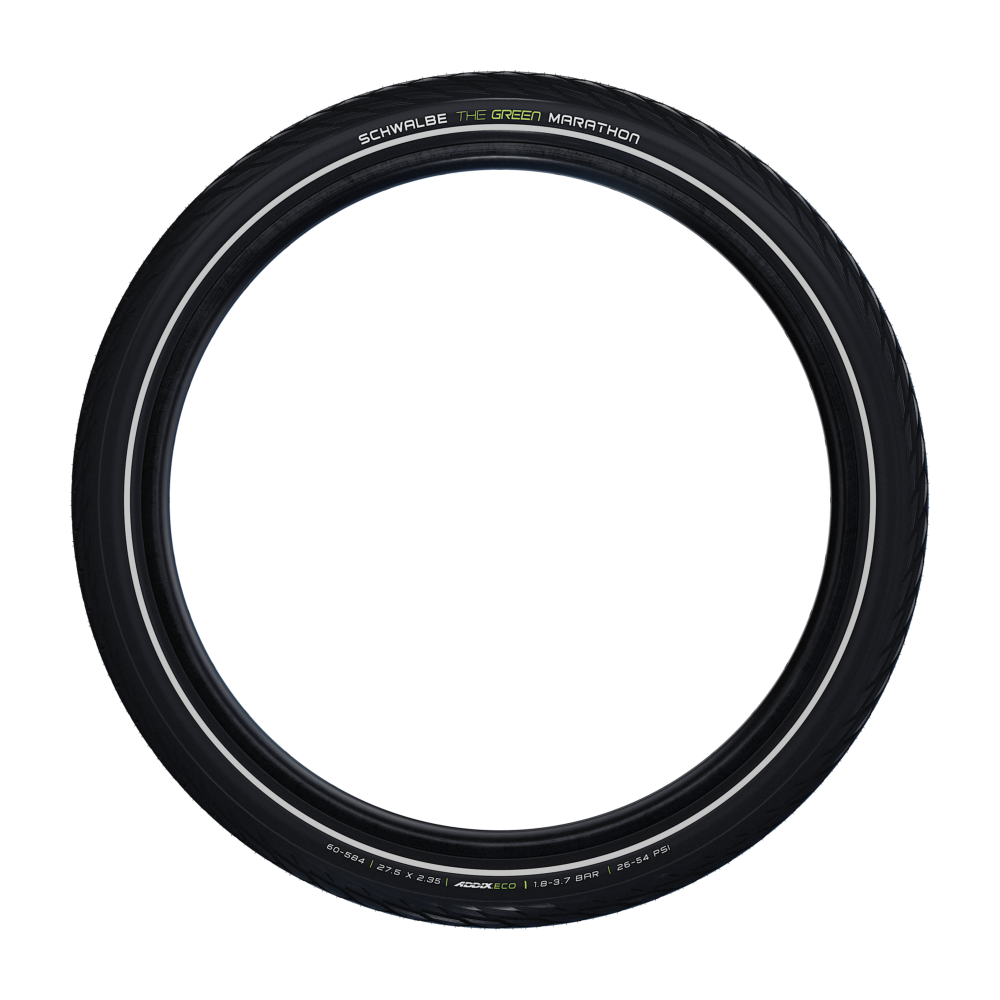SCHWALBE GREEN MARATHON 27.5x2.15 ADDIX ECO GreenGuard Tubetype Rigid Tire