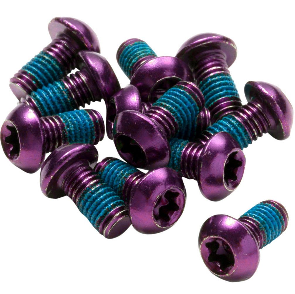 REVERSE COMPONENTS 12-Piece Wheel Bolt Kit, Purple Anodized