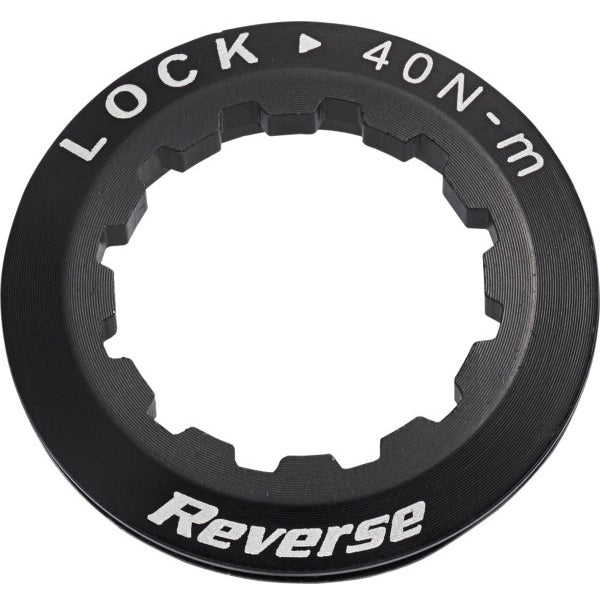 Cassette nut 8/11V REVERSE COMPONENTS Black