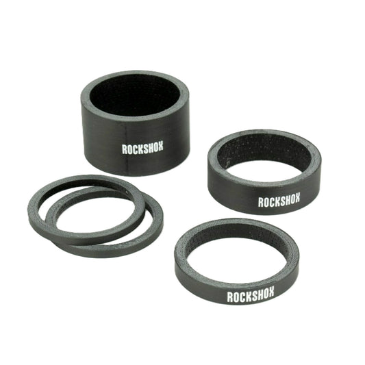 ROCKSHOX UD Carbon 1"1/8 Spacer Kit, Black