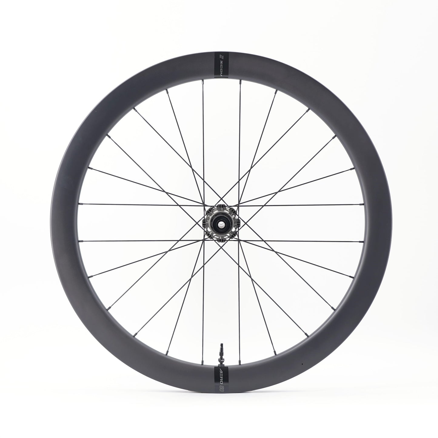 Pair of SCOM AERO Tubeless Ready Wheels (Center Lock)