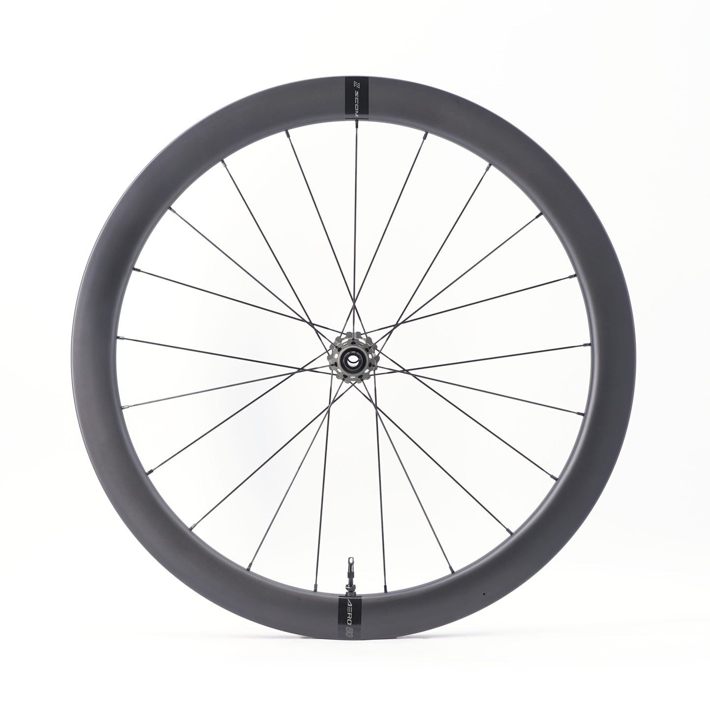 Pair of SCOM AERO Tubeless Ready Wheels (Center Lock)