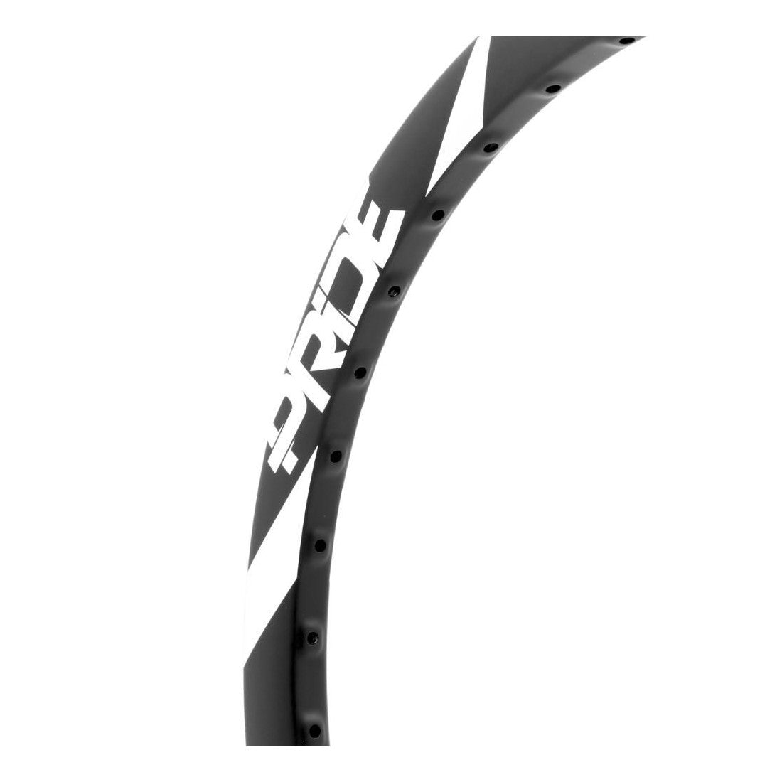 PRIDE 20" (406mm) Carbon Wave Matt White Disc Control V2 20/15mm Axle Wheel Set Black/White