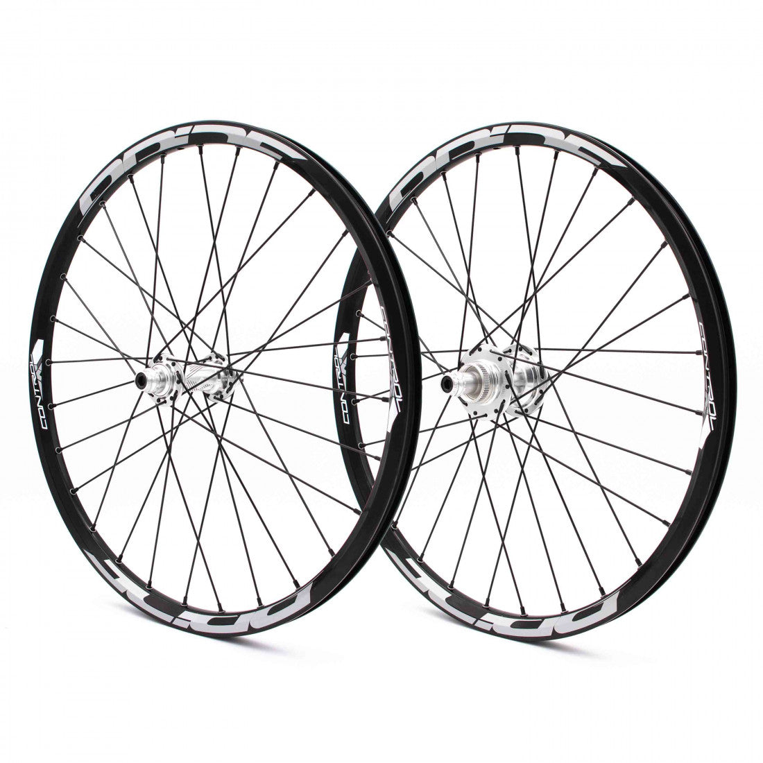 PRIDE 20" (451mm) Control V2 Disc 10/15mm Axle Polish Wheelset
