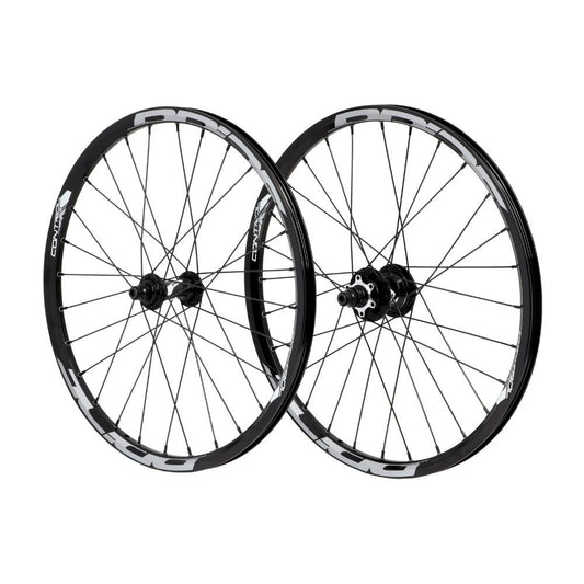 PRIDE 20" (451mm) Control V2 Disc Axes 10/10mm Black Wheel Set