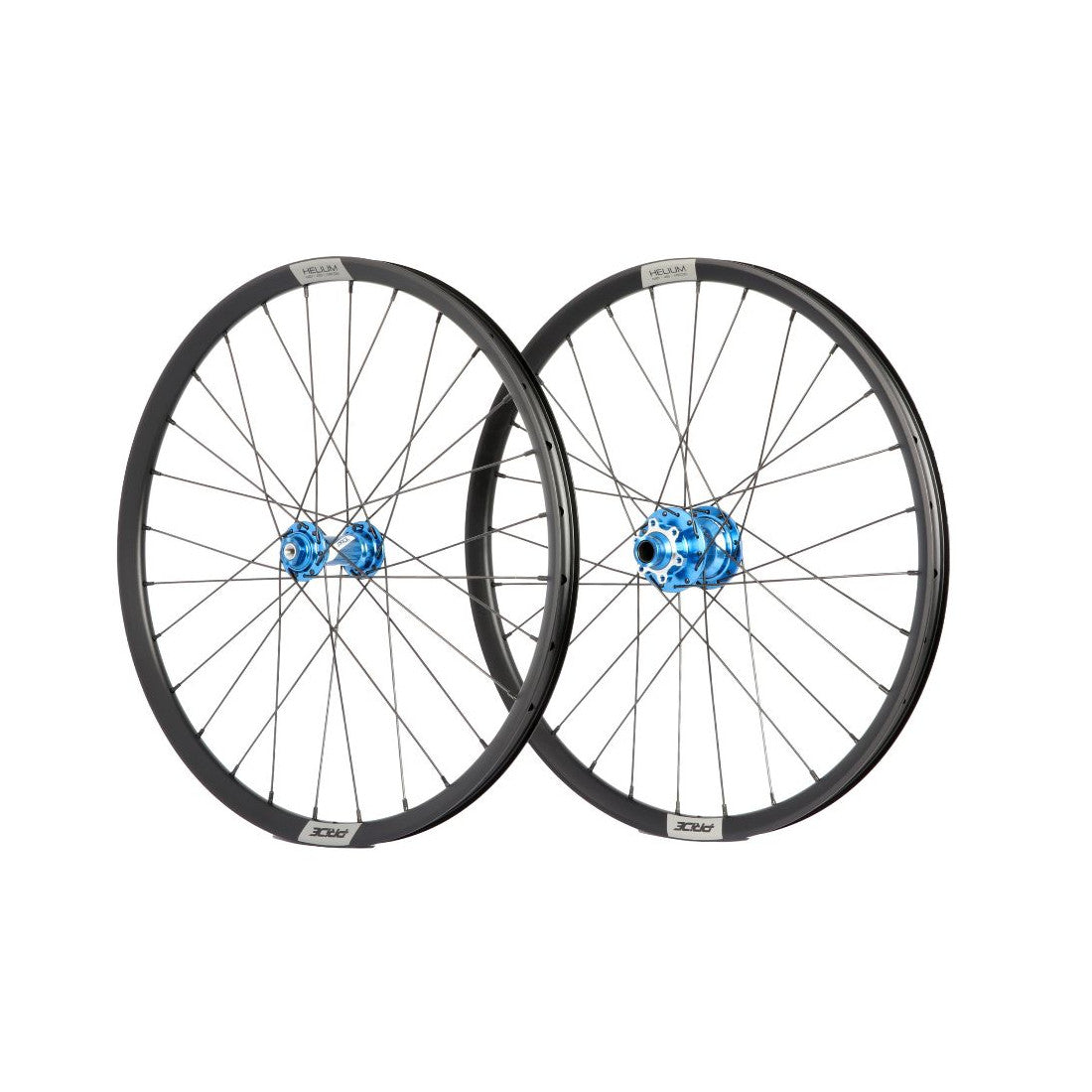 PRIDE 20" (451mm) Control V2 Disc Helium M21 Axes 10/15mm Blue Wheel Set