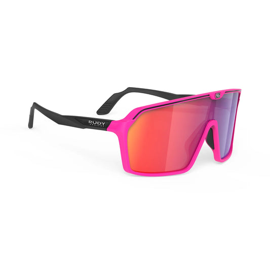 RUDY PROJECT SPINSHIELD Glasses Pink RP Optics Multilaser Red Lenses