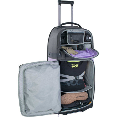 EVOC WORLD TRAVELLER 125 L Travel Bag Black/Purple
