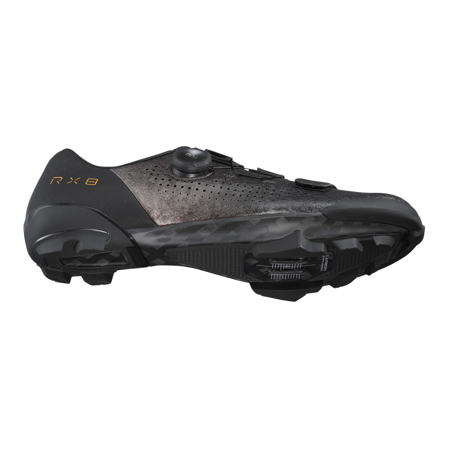 SHIMANO RX8 Gravel Shoes Black 2025