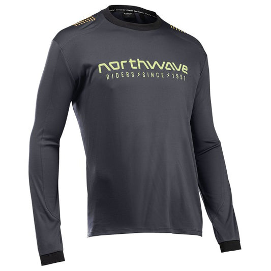 NORTHWAVE SHARP Long Sleeve Jersey Black/Green