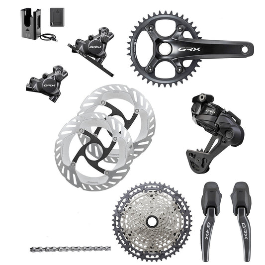 Group SHIMANO GRX RX827 Di2 1x12V