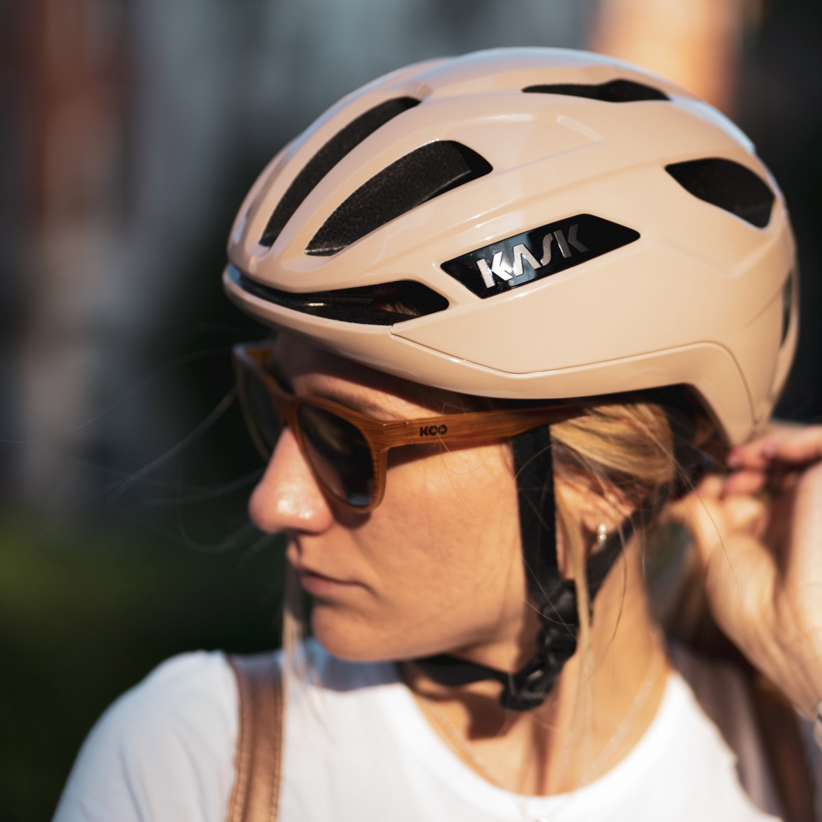 KASK SINTESI Road Helmet Beige