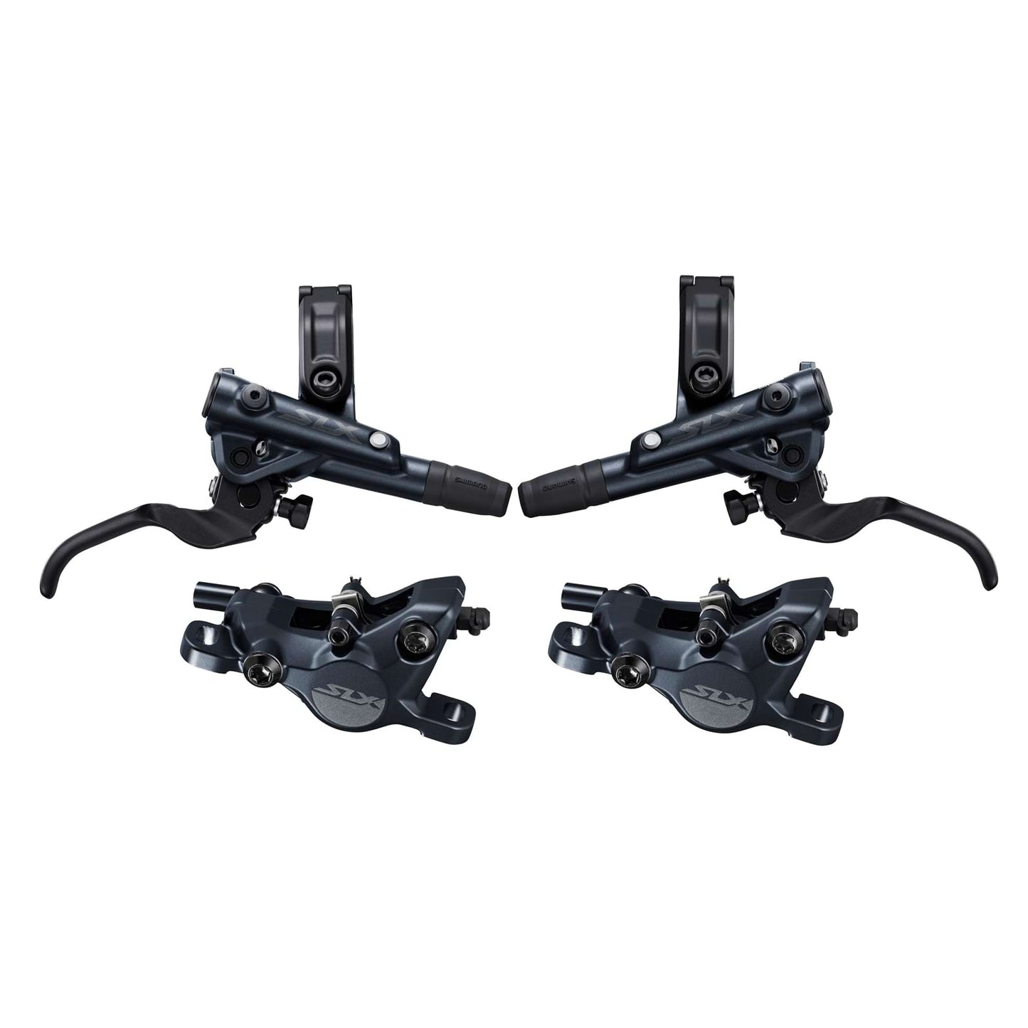 Pair of SHIMANO SLX M7100 J-KIT Discless Brakes