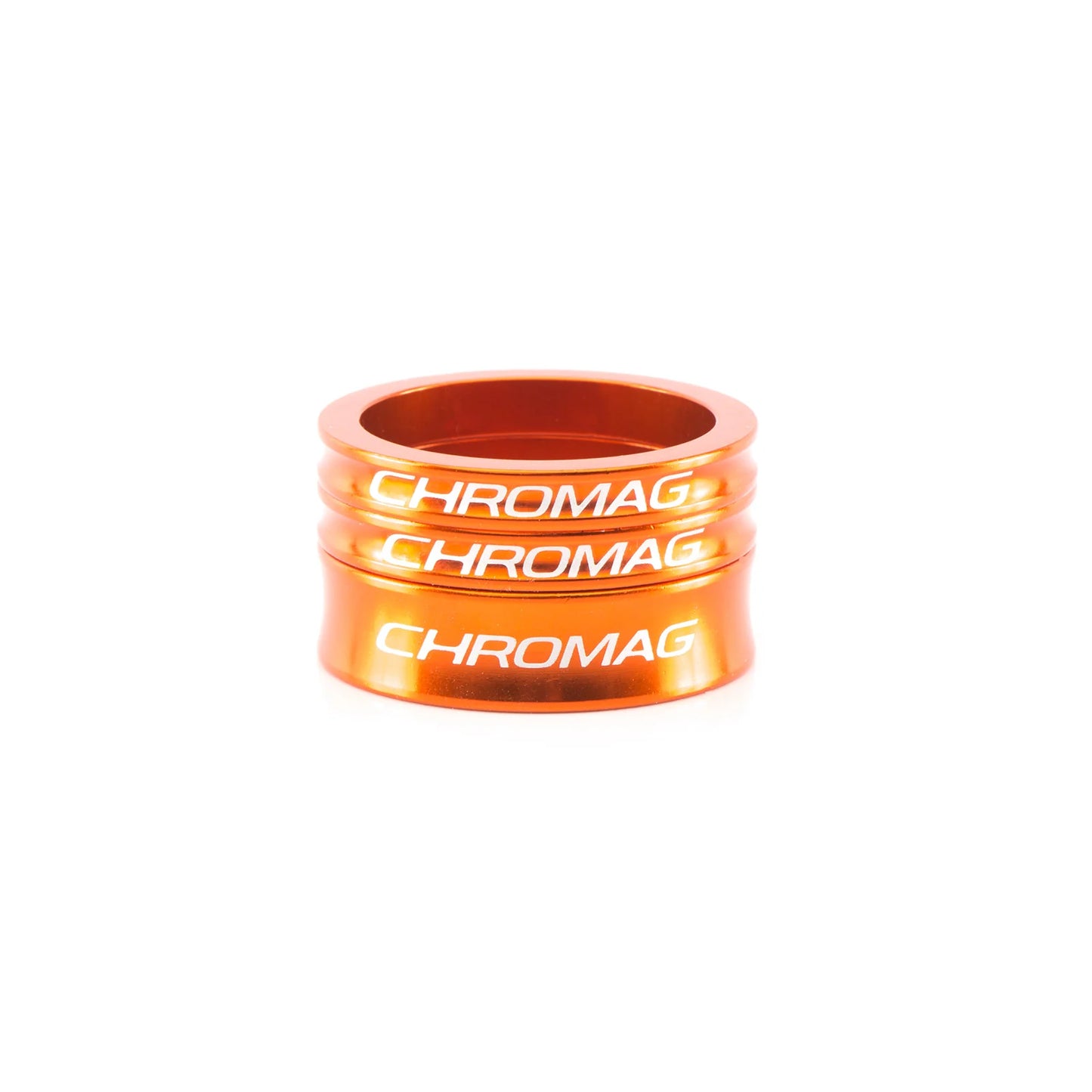 Kit Headset Spacers CHROMAG 1"1/8 Alu Orange