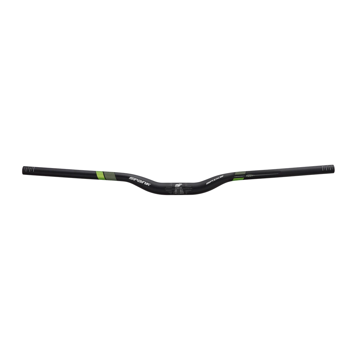 handlebar SPANK SPIKE 800 VIBROCORE Rise 30mm 31.8/800mm Black / Green