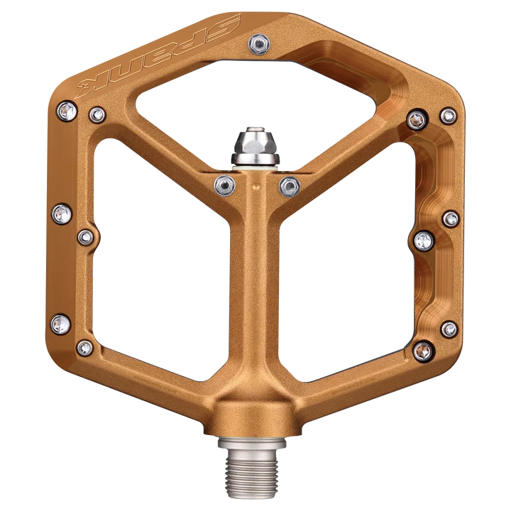 SPANK OOZY REBOOT Bronze flat pedals