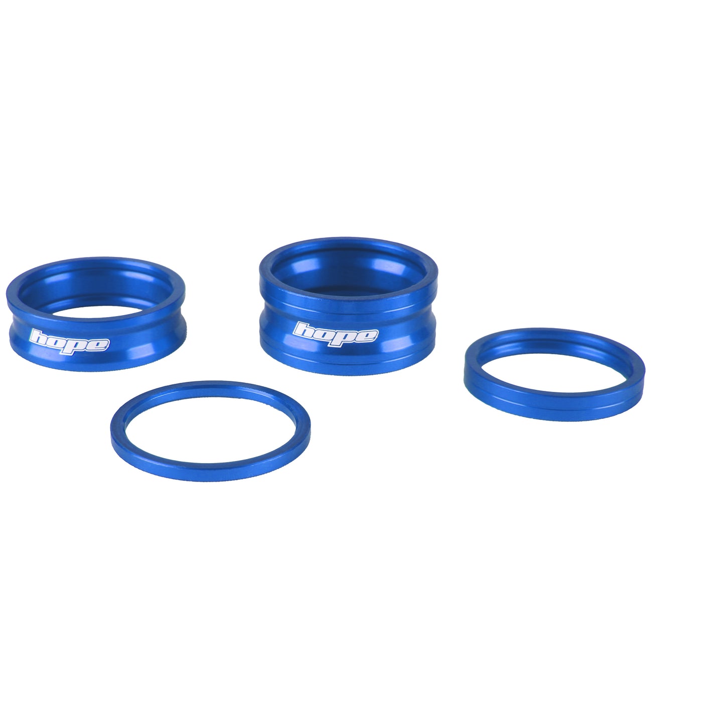 Steering Spacer Kit HOPE SPACE DOCTOR 1"1/8 Blue