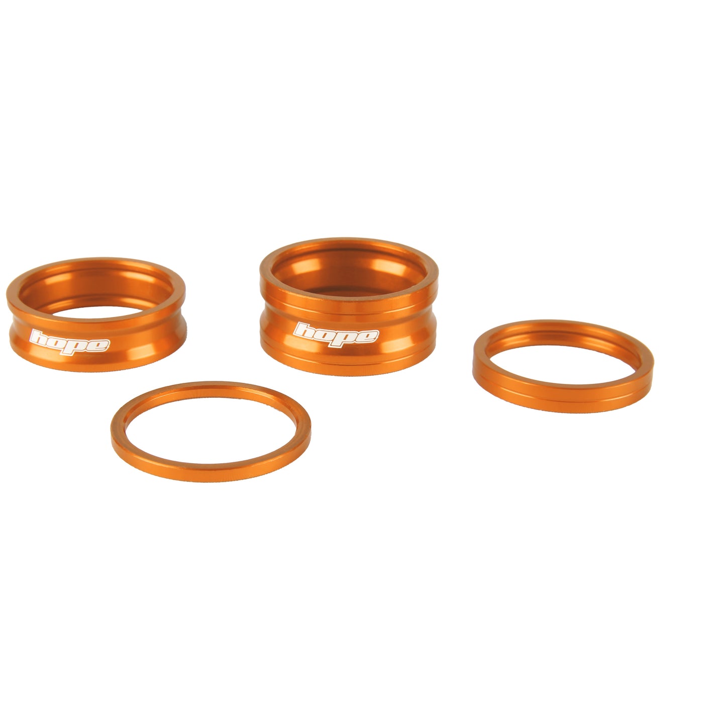 HOPE SPACE DOCTOR 1"1/8 Orange Steering Spacer Kit