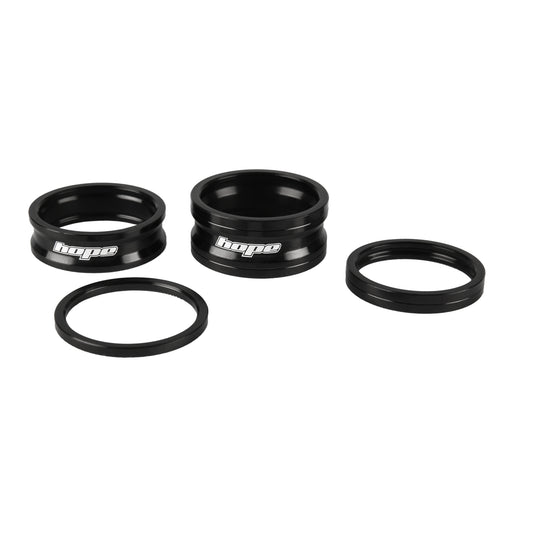 HOPE SPACE DOCTOR 1"1/8 Black Steering Spacer Kit