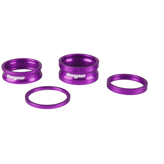 Steering Spacer Kit HOPE SPACE DOCTOR 1"1/8 Purple