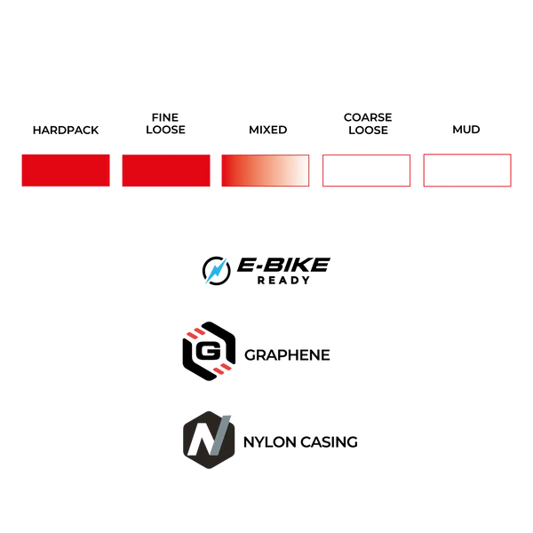 VITTORIA Syerra 29x2.4 Trail Graphene 2.0 Tubeless Ready Soft Black/Beige tire