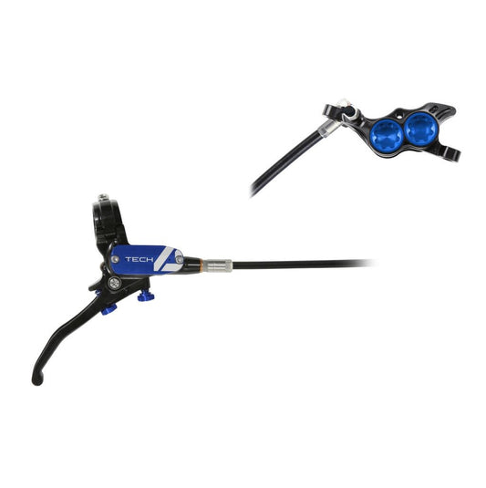 Rear brake HOPE TECH 4 X2 PM Blue