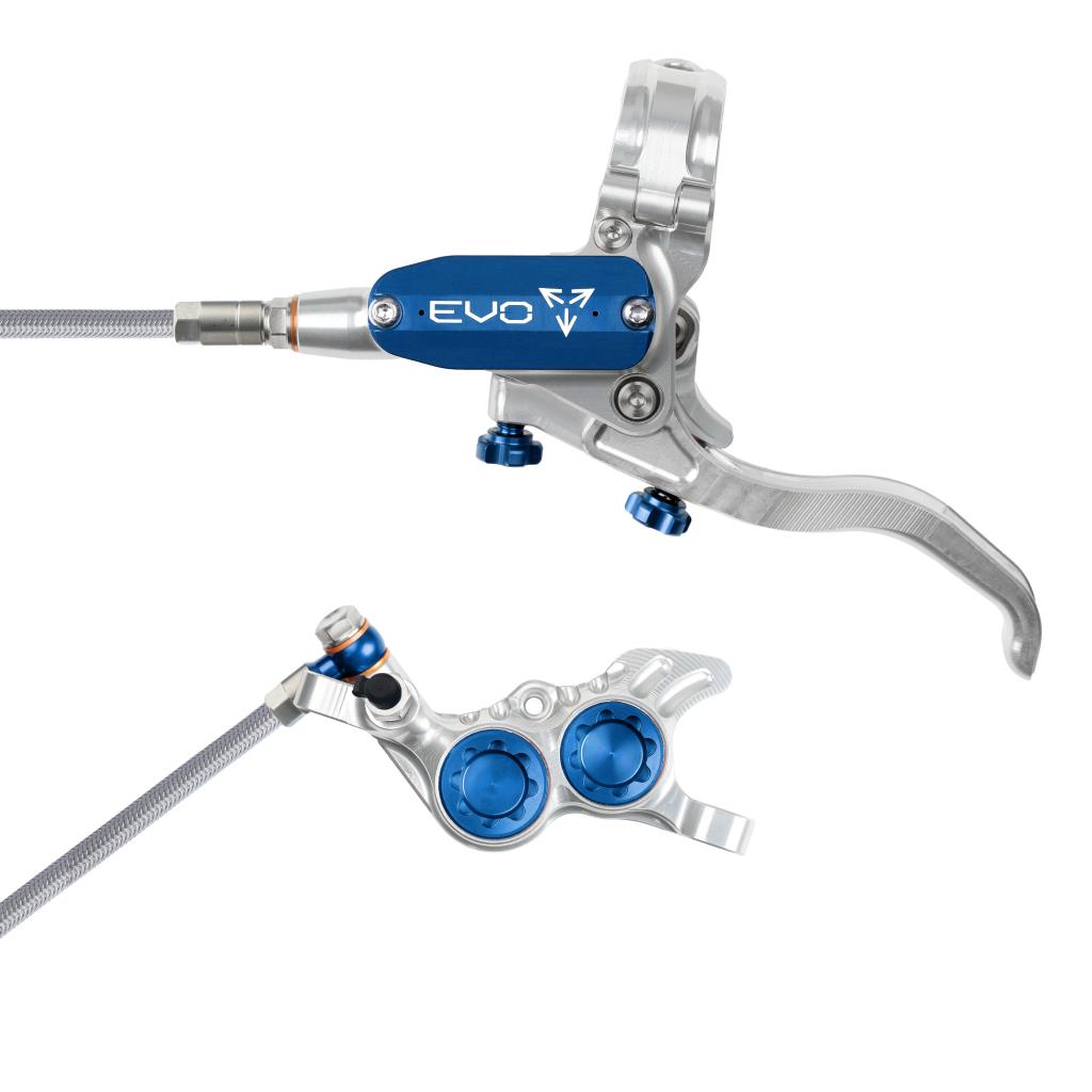 Front Brake HOPE TECH 4 EVO GR4 Aviation Silver/Blue