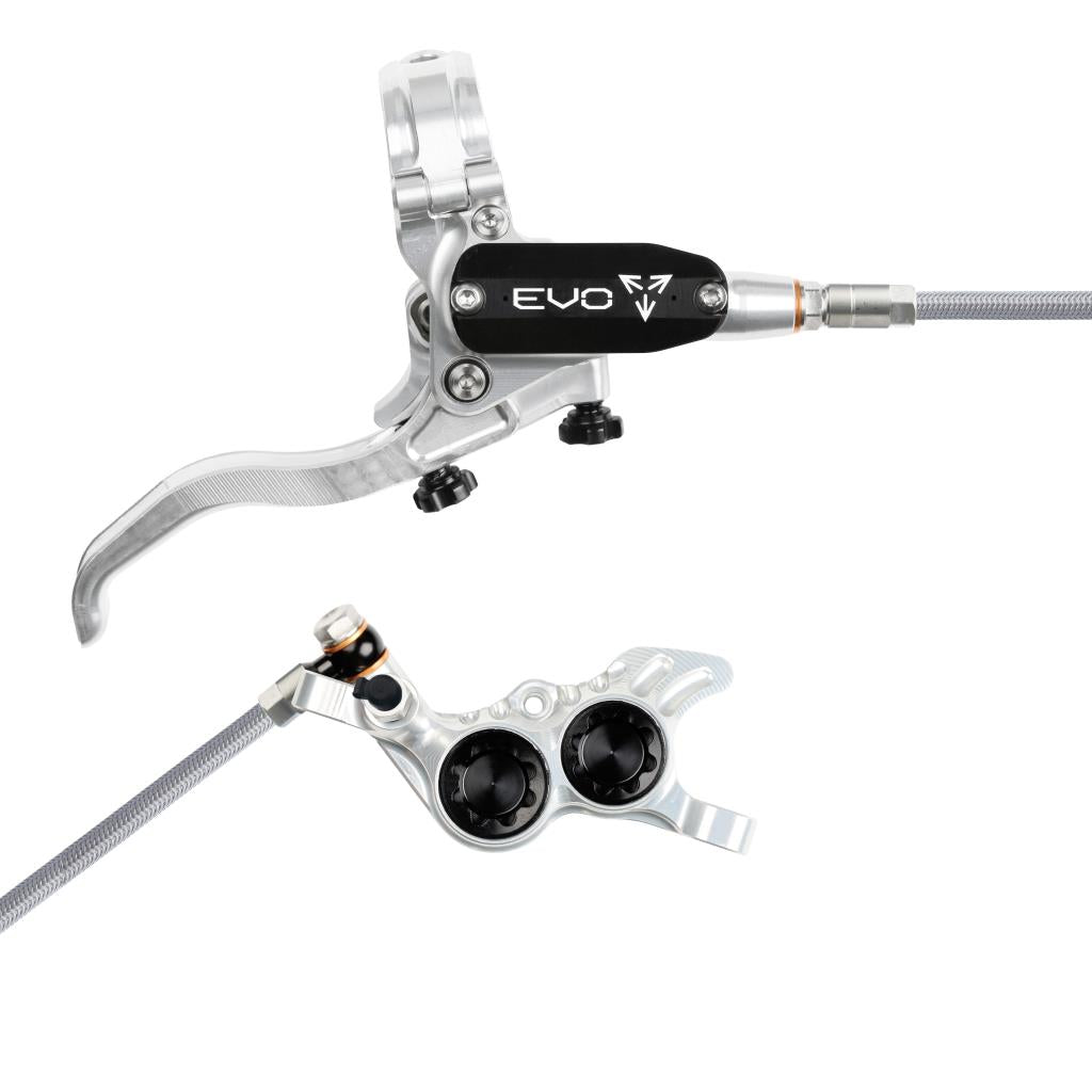 Rear brake HOPE TECH 4 EVO GR4 Aviation Silver/Black