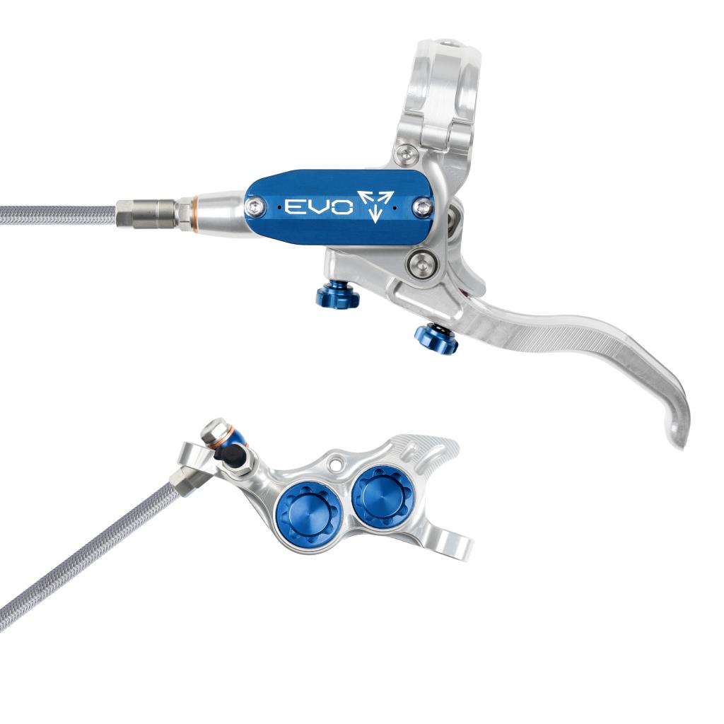 Front Brake HOPE TECH 4 EVO TR4 Aviation Silver/Blue