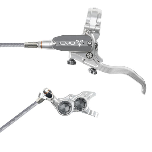 HOPE TECH 4 EVO TR4 Aviation Silver/Smoke Front Brake
