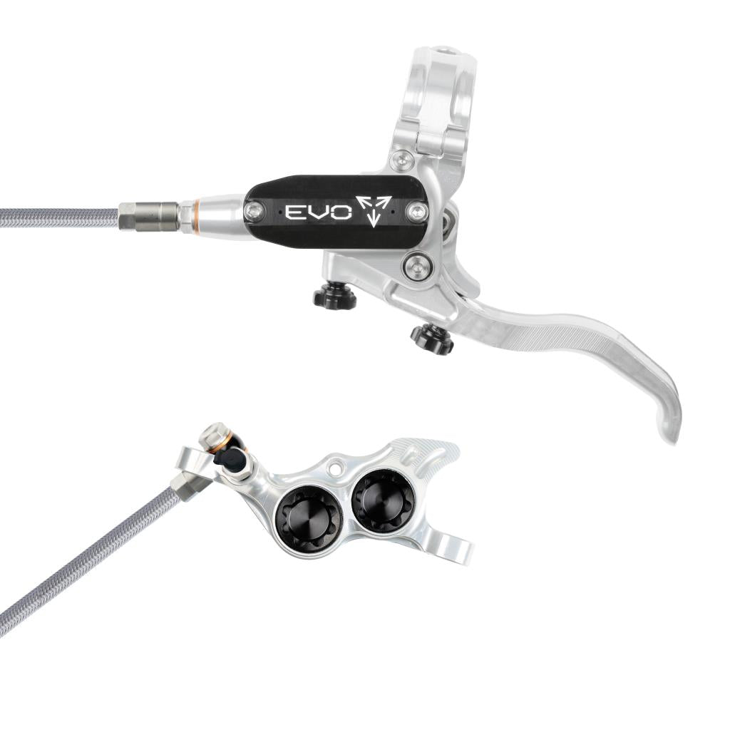 HOPE TECH 4 EVO TR4 Aviation Silver/Black Front Brake
