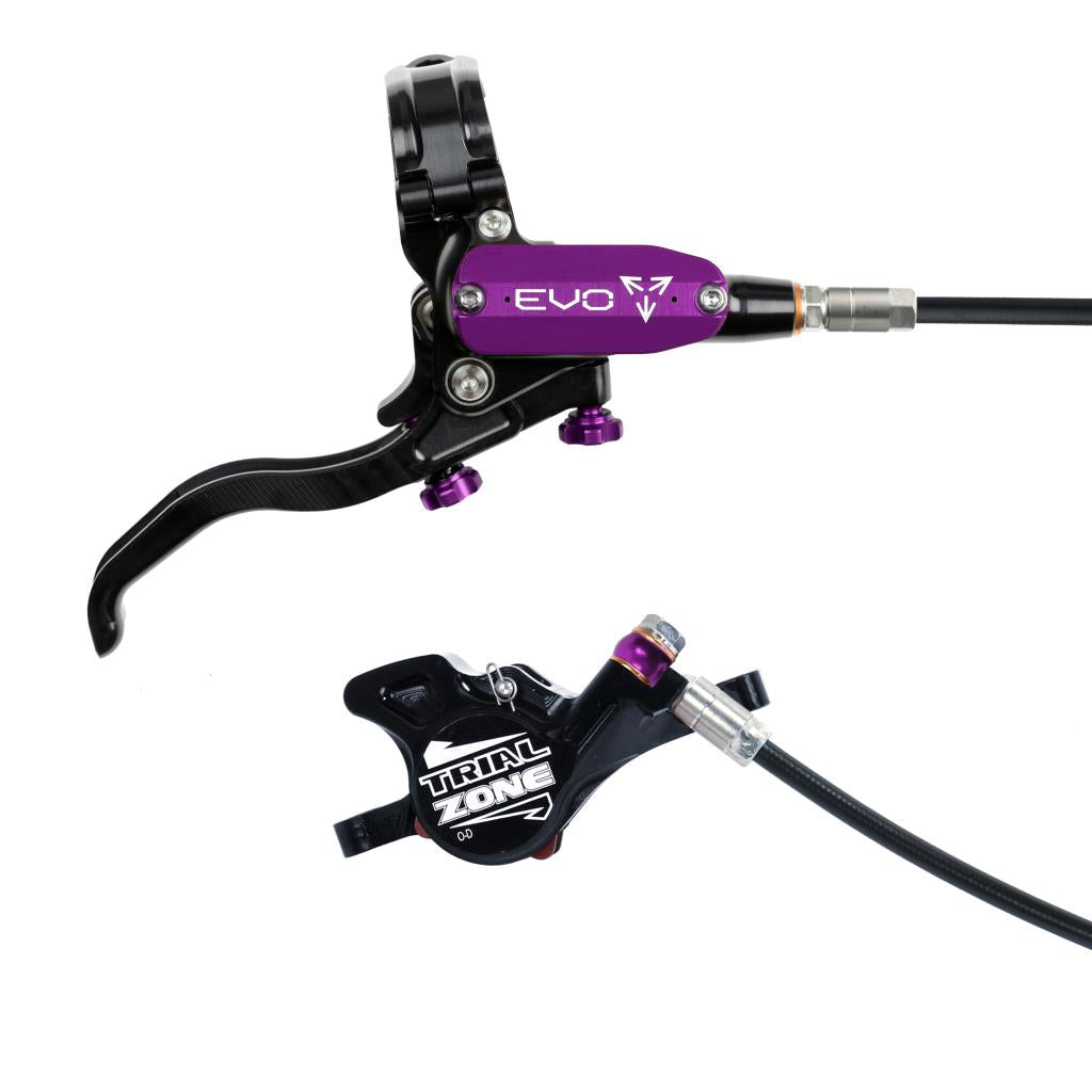 HOPE TECH 4 EVO TRIAL ZONE N9 rear brake Violet