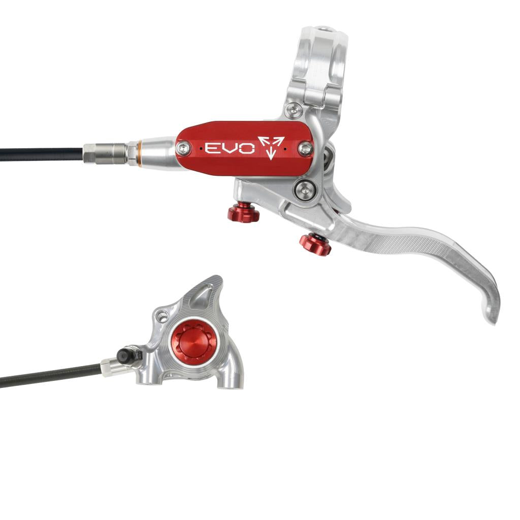 Front brake HOPE TECH 4 EVO X2 FM Silver/Red