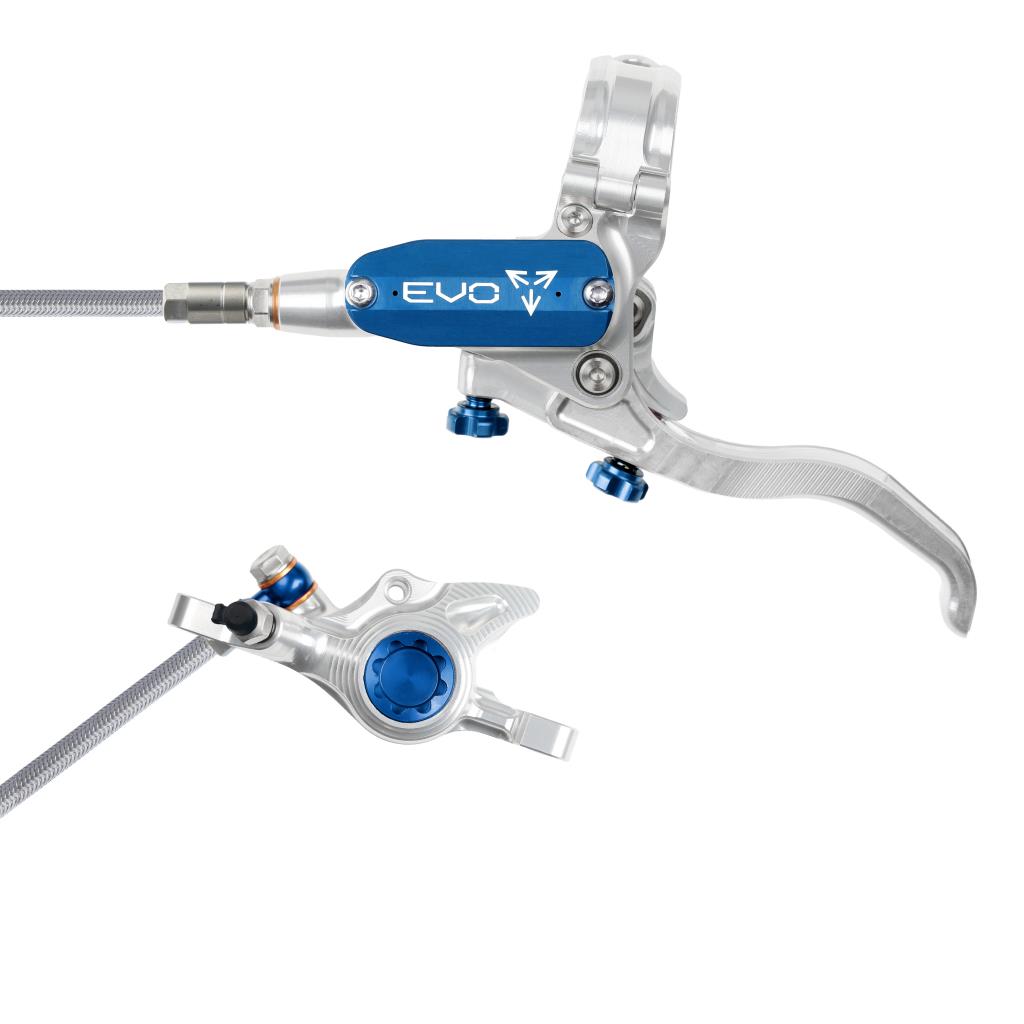 Front Brake HOPE TECH 4 EVO X2 PM Aviation Silver/Blue